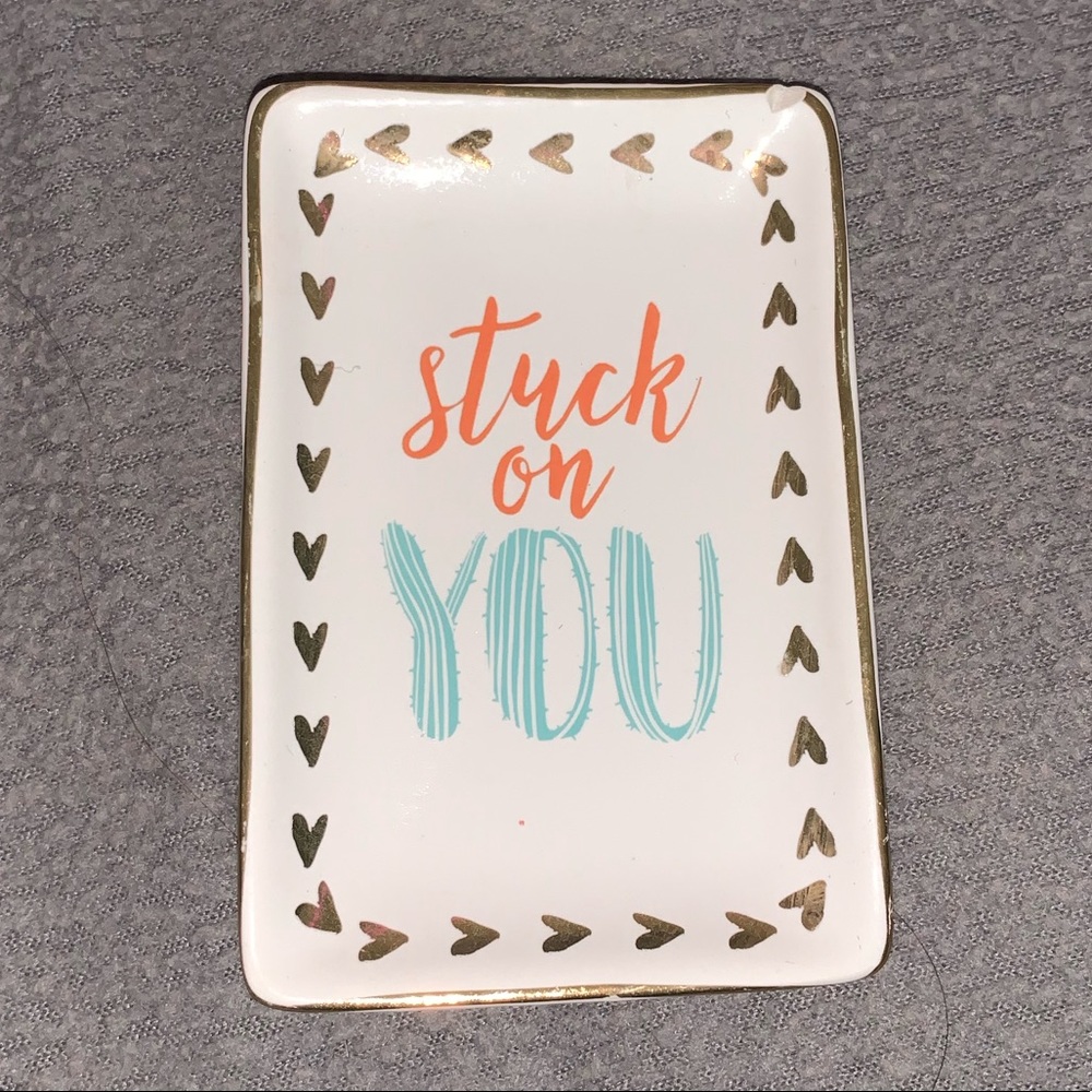 “Stuck On You” cactus decoration